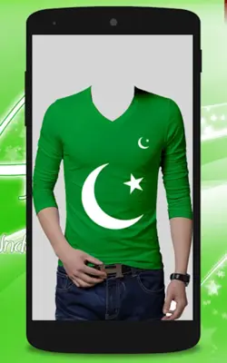 Pak Flag Shirt android App screenshot 0