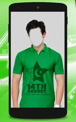 Pak Flag Shirt android App screenshot 1